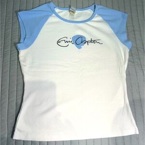 Eric Clapton tour 2004 petite women’s top